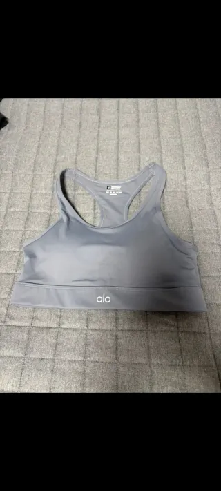 Top deportivo Alo gris