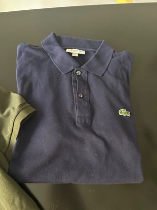 Polos Lacoste Originales (Verde y Azul)
