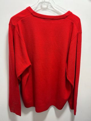 Jersey Lacoste Rojo Clásico Vintage