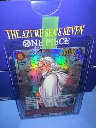 Carta One Piece Silvers Rayleigh Manga Art