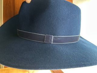 Sombrero Parfois azul 100% lana