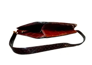 Bolso Vintage Piel Cocodrilo Años 40