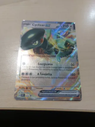 Carta Pokemon Cyclizar EX Olografica