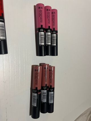 Lote 12 Labiales Líquidos Velvet Lips TAHE