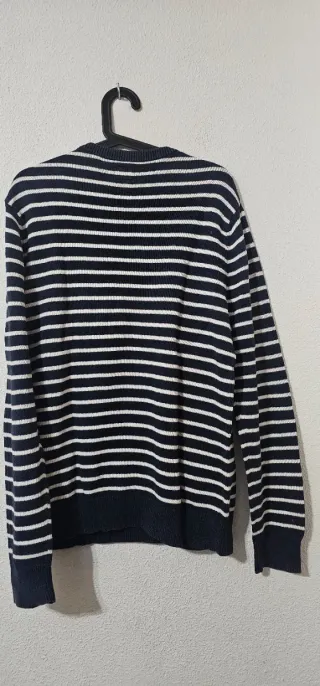 Jersey Levi's Rayas Azul y Blanco