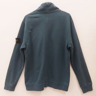 Stone Island vintage cotton fleece mock neck L