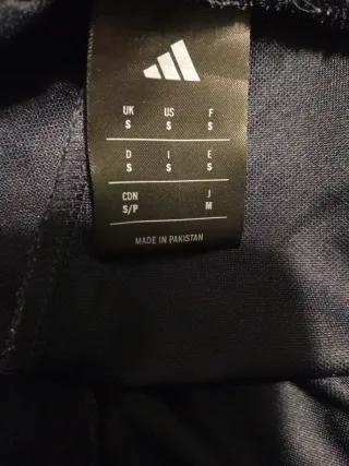 Pantalón chándal Adidas niño negro