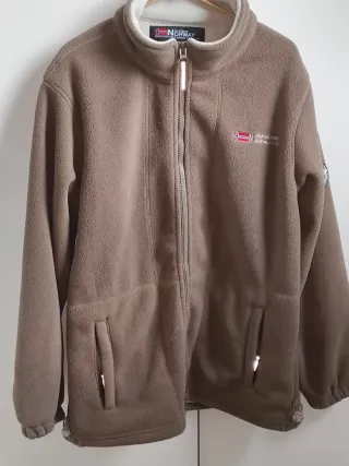 Forro polar Outdoor Norway marrón