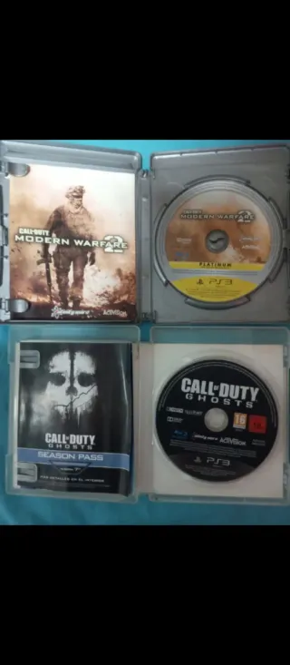 Pacchetto 4 Giochi PS3 Call of Duty
