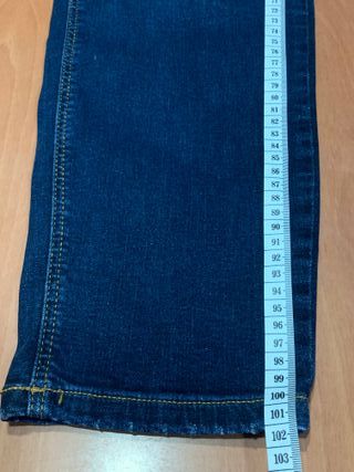 Vaqueros Desigual Talla 44 Bordados Florales