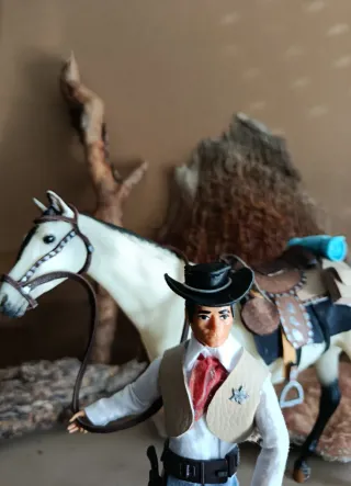 Madelman Sheriff Oeste con Caballo