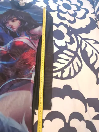 Vestido Bershka Malla Estampado Anime Talla XS