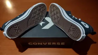 Nuevas Converse All Star Hi Negras Talla 42