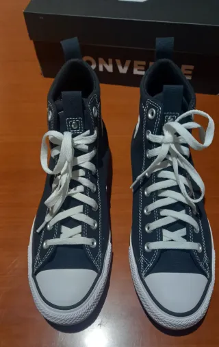 Nuevas Converse All Star Hi Negras Talla 42