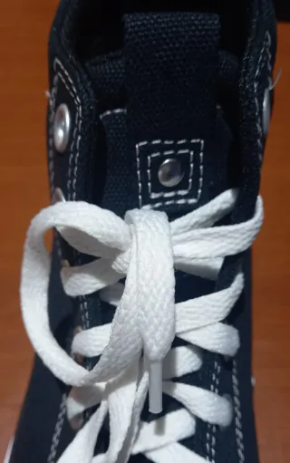 Nuevas Converse All Star Hi Negras Talla 42