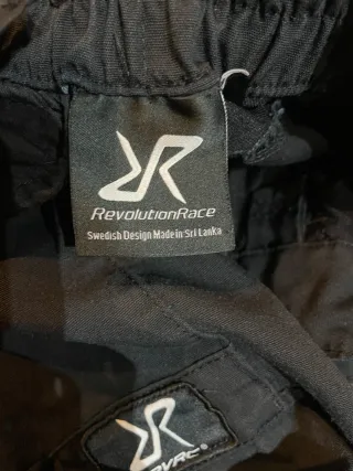 Pantalón RevolutionRace RVRC Negro