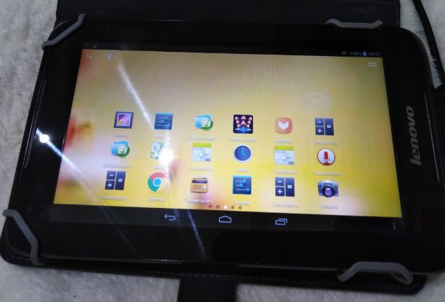 Tablet Lenovo IdeaPad A1000-F Negra + Funda