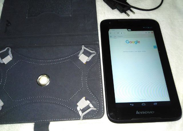 Tablet Lenovo IdeaPad A1000-F Negra + Funda afbeelding 4