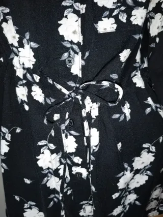 Vestido camisero estampado floral