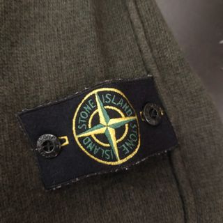 Stone Island vintage maglione lana verde militare