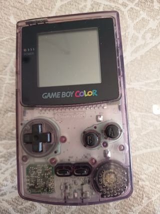 Game Boy Color Morado + Caja + Manuales + Juegos