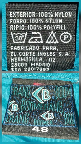 Mono de esquí Boomerang talla 48