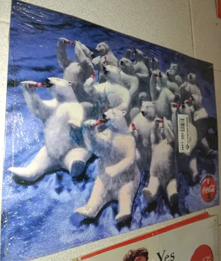 32 Carteles Metálicos Coca-Cola Vintage Colección