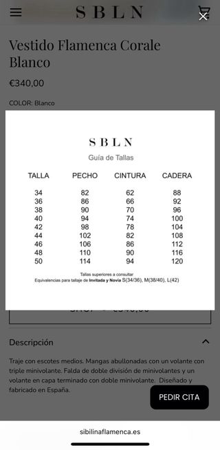 Vestido Flamenca Sibilina Corale Fresa