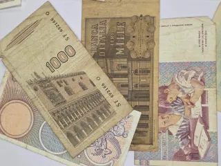 Raccolta di Banconote Italiane in Lira (Vari Valori)