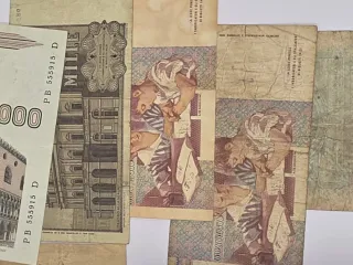 Raccolta di Banconote Italiane in Lira (Vari Valori)