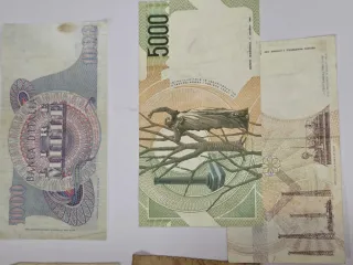 Raccolta di Banconote Italiane in Lira (Vari Valori)