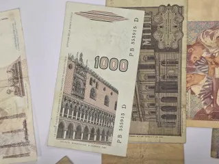 Raccolta di Banconote Italiane in Lira (Vari Valori)