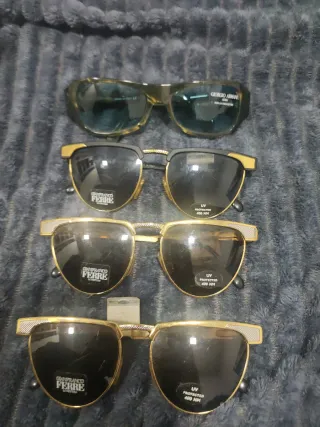 3 gafas gianfranco ferrer y unas giorgio armani
