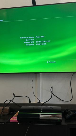 PS3 Fat CECHC04 Retrocompatível PS1/PS2