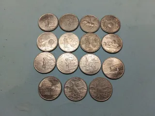 Monedas 1/4 Dollar Conmemorativa Estados Unidos 1€