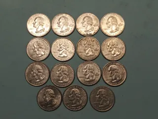 Monedas 1/4 Dollar Conmemorativa Estados Unidos 1€