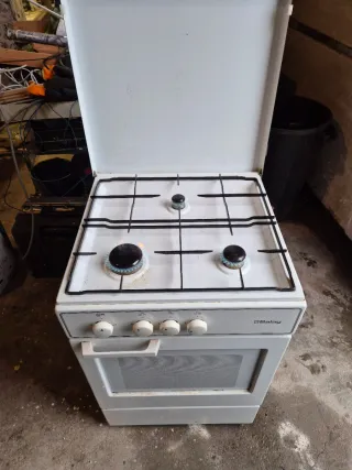 Cocina de gas con horno