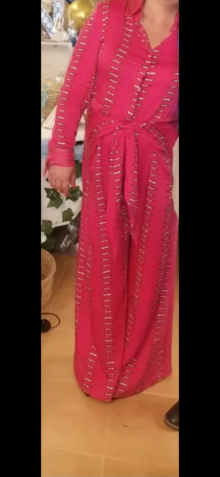 Mono mujer estampado rosa