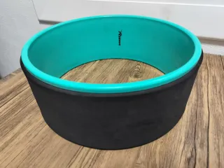 Rueda Yoga Reehut Turquesa y Negra