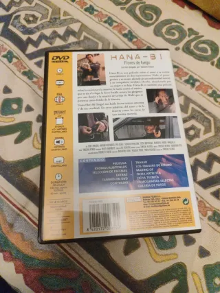 HANA BI Flores de Fuego DVD Takeshi Kitano