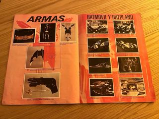 Album di figurine. Batman 1989 Aston. Quasi completo