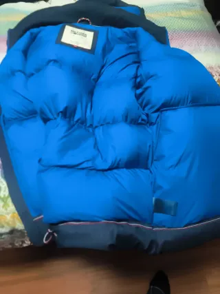 Chaqueta de Plumas color azul