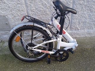 Bicicleta Plegable Wheelworx Blanca