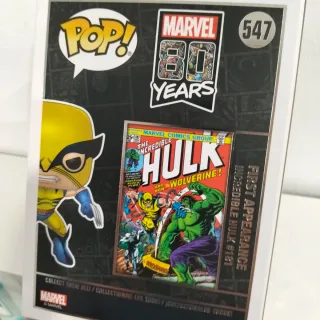Funko Pop! Wolverine 547 Marvel 80 Años