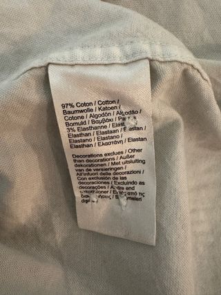 Camisa Lacoste Slim Fit Blanca Talla M