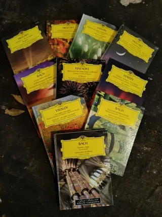 Lote de 10 CDs de música clásica
