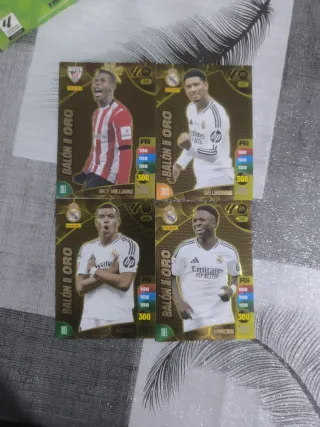 Lote BALONES DE ORO Adrenalyn XL 24-25