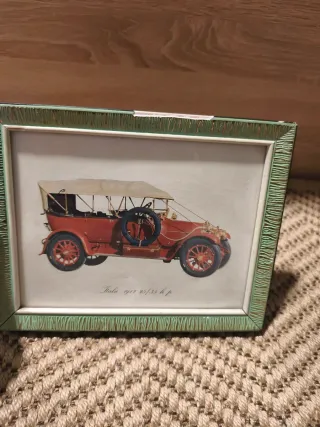 Cuadro Coche Vintage