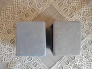 Set 2 vasetti decorativi cesti viole e lettere