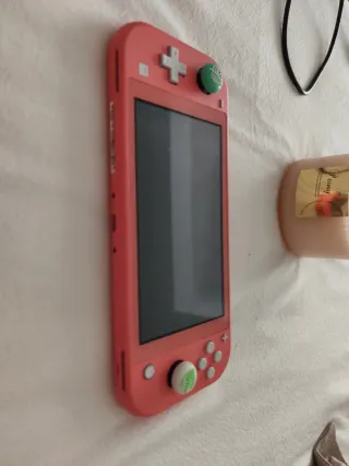 Nintendo Switch Lite Rosa + caricatore